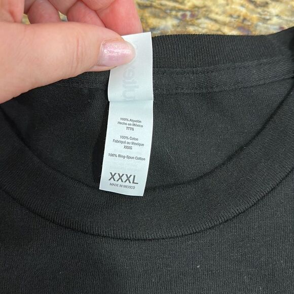 ❤️Last Chance Tultex Unisex Black Bat Shit Crazy Short Sleeve T-shirt Size XXXL - Picture 5 of 8